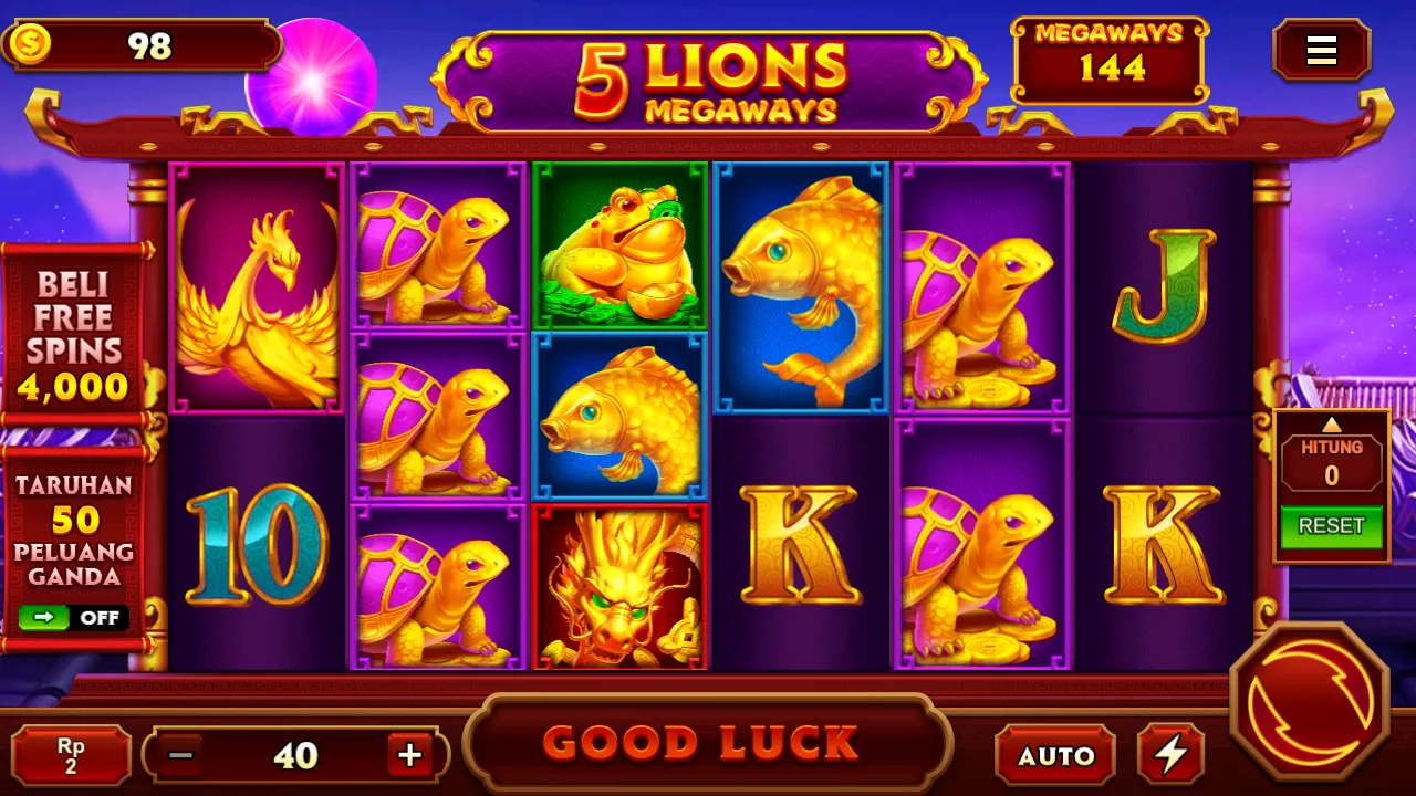 Slot 5 Lions Jackpot